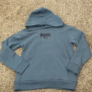 Puma girls hooded sweatshirt